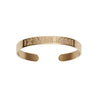 Skinny Burnish Roman Numeral Cuff