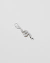 Jennifer Fisher - Small Edgy Snake - White Gold