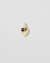 Jennifer Fisher - Small Puffy Heart Charm - Yellow Gold