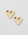 Small Puffy Heart Earrings