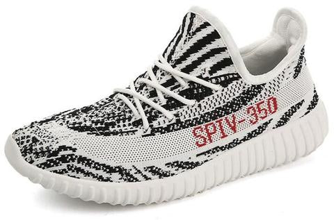 youth zebra yeezys