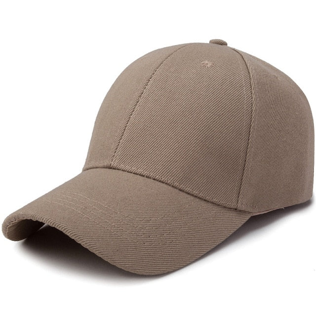 Solid Simple Baseball Cap