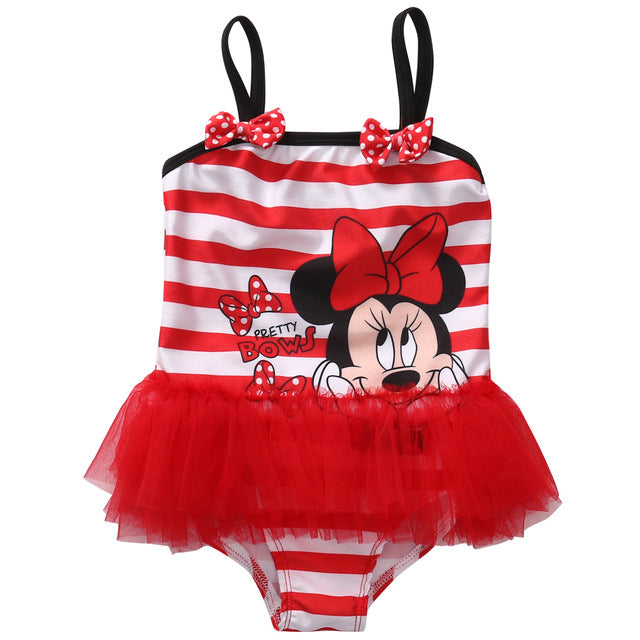 minnie mouse swimming suit