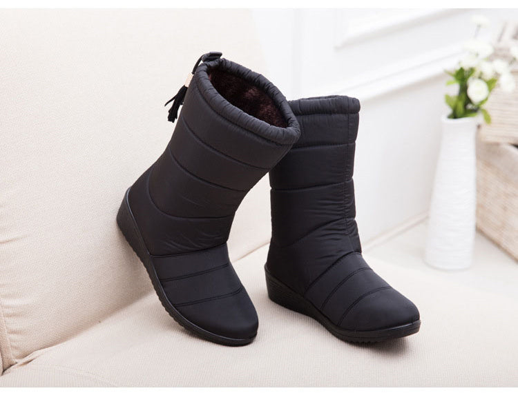 warm waterproof womens boots