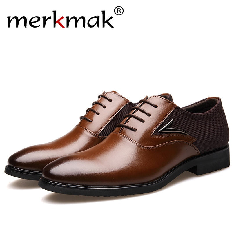 leisure leather shoes