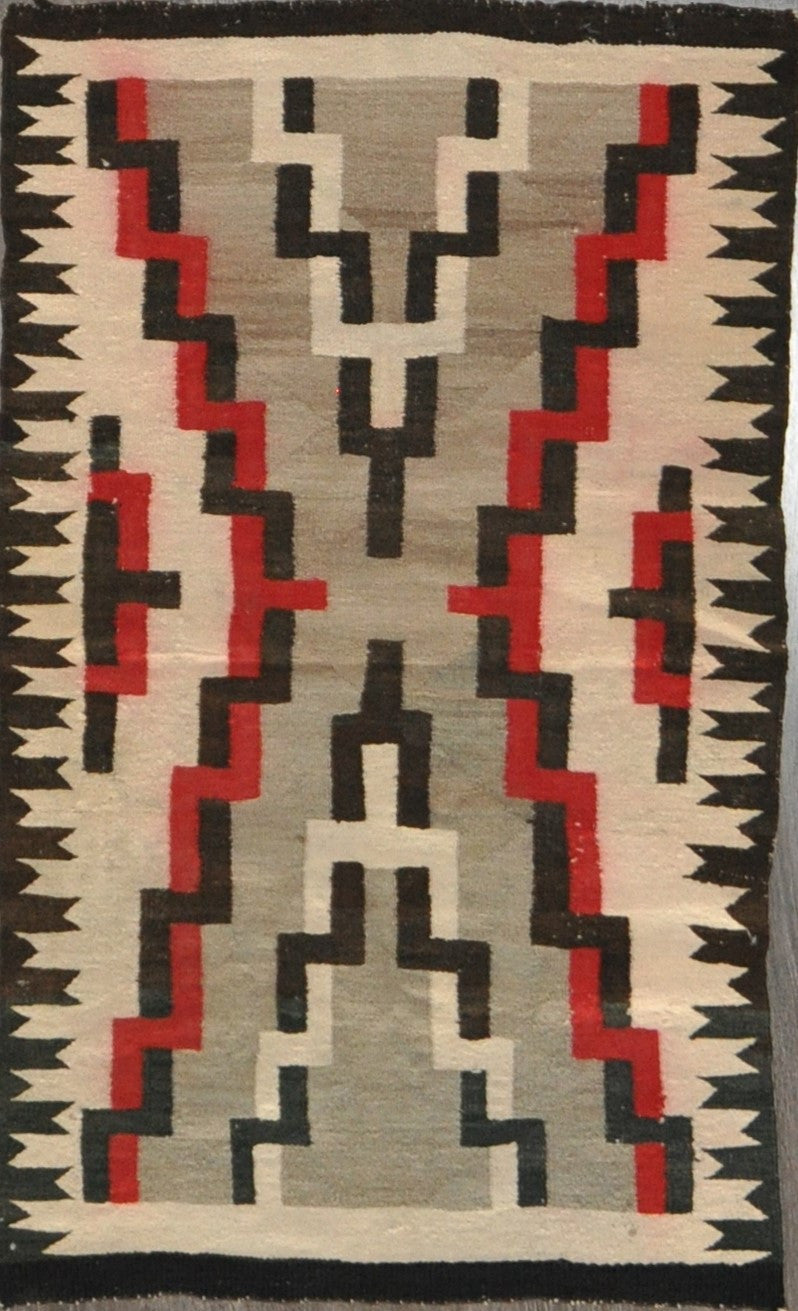 2.10x4.8 Navajo Rug #80326