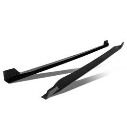 15-17 Ford Mustang Side Skirts - Extension Style - Matte Black