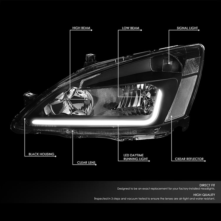 2007 honda accord daytime running lights