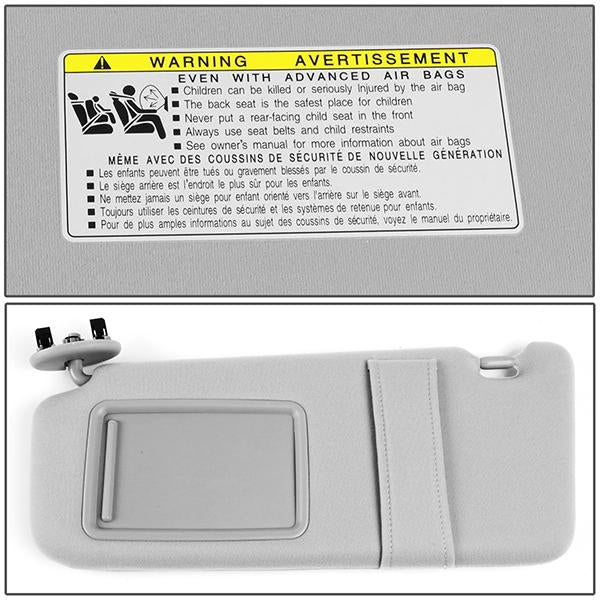 2007 toyota camry sun visor replacement part