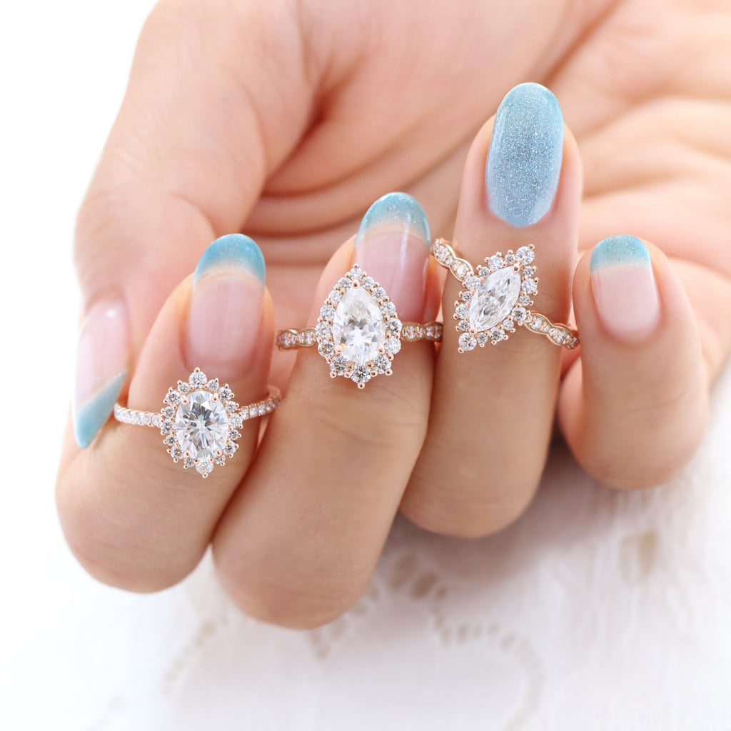 Alternative forever one moissanite diamond rings by la more design jewelry