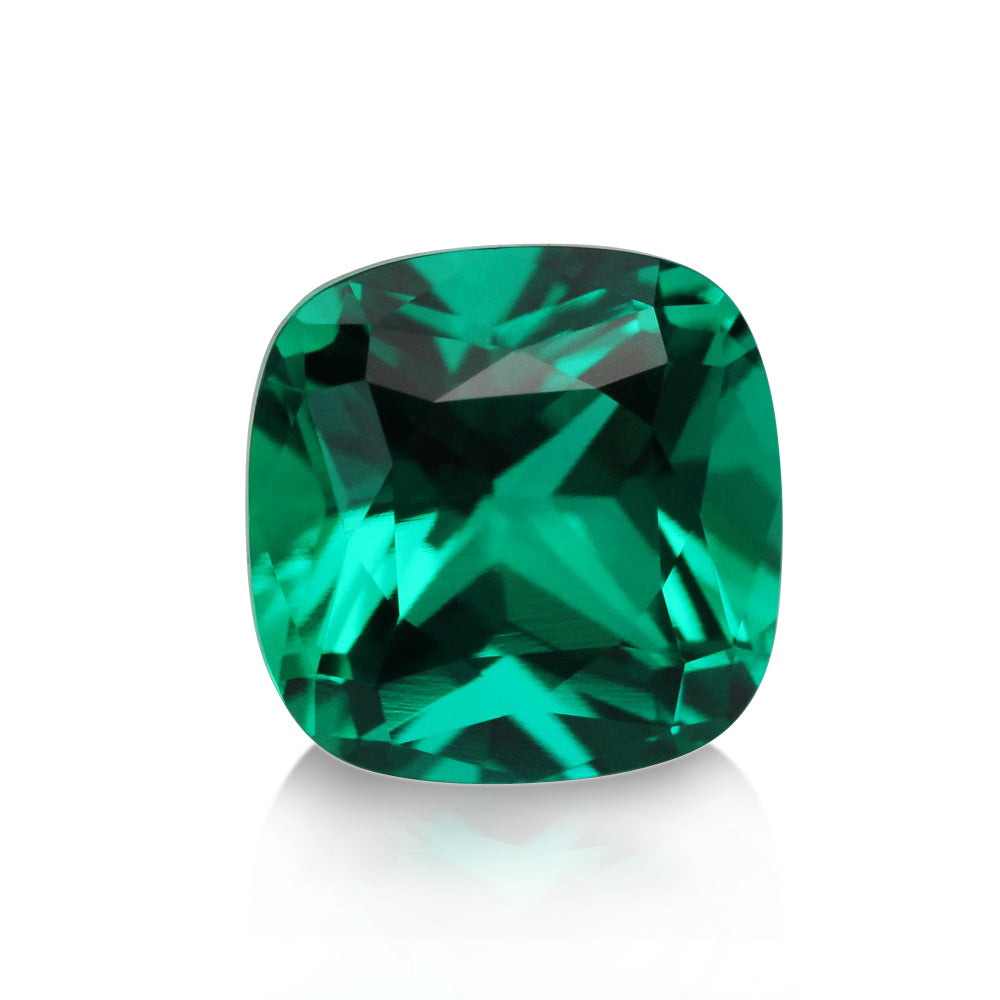 Large Oval Emerald Engagement Ring Rose Gold Vintage Halo Diamond Ring