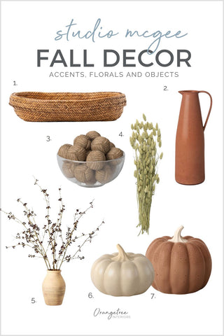fall decor from target and studio mcgee