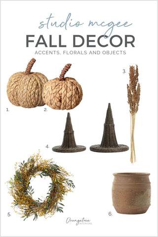 fall home decor from target and studio mcgee 