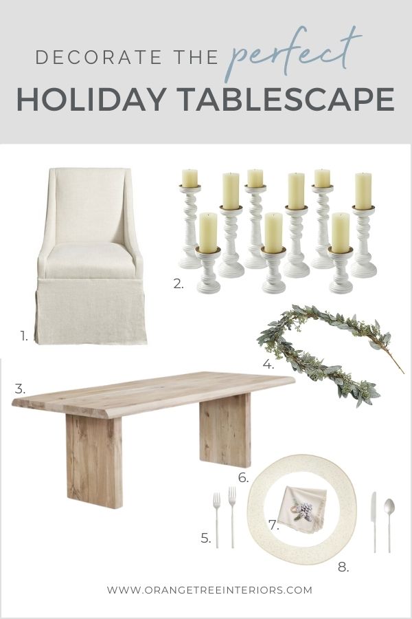 holiday dining table decor 2021