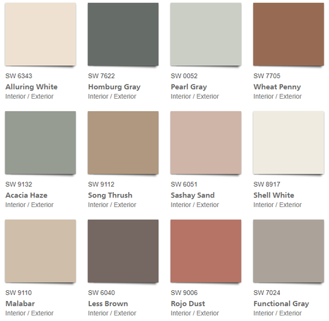 2018 colour trends - Sincerity by Sherwin-Williams