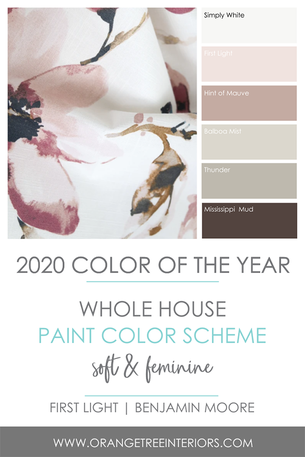 2020 Colour of the Year First Light by Benjamin Moore