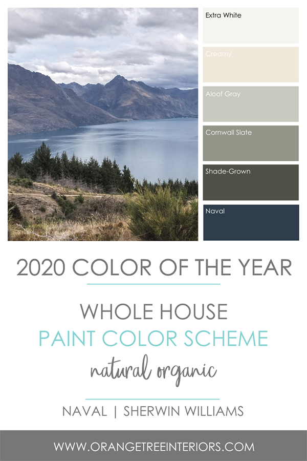 2020 Colour of the Year Naval by Sherwin Williams 