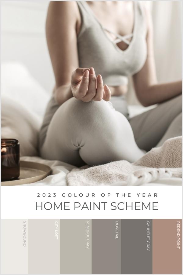 2023 Color of the Year Sherwin Williams Home Paint Colour Schemes