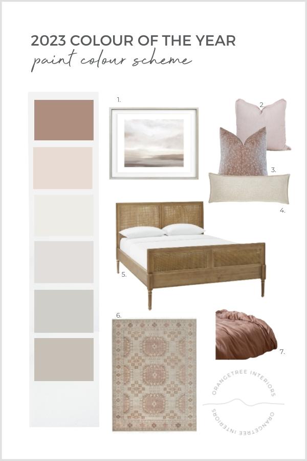 2023 Color of the Year Home Paint Colour Scheme