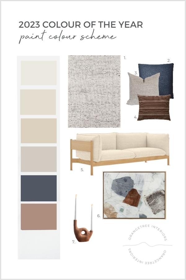 2023 Colour of the Year Home Paint Color Schemes