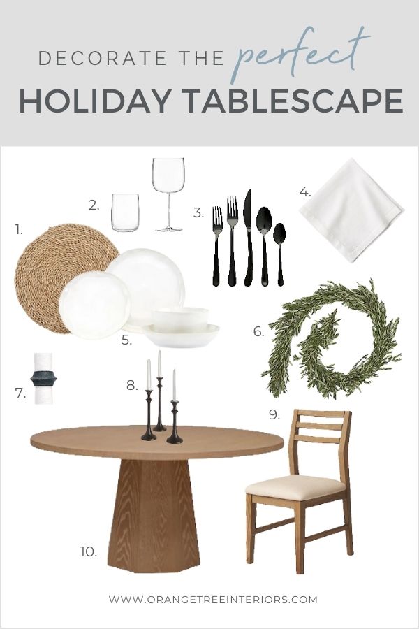 holiday dining table decor 2021