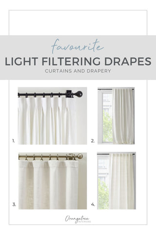 light filtering curtains 
