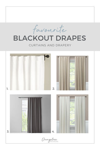 blackout curtains