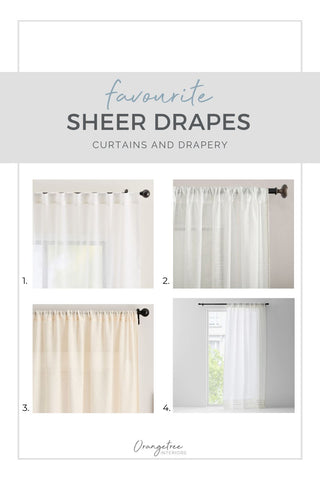 sheer curtain ideas