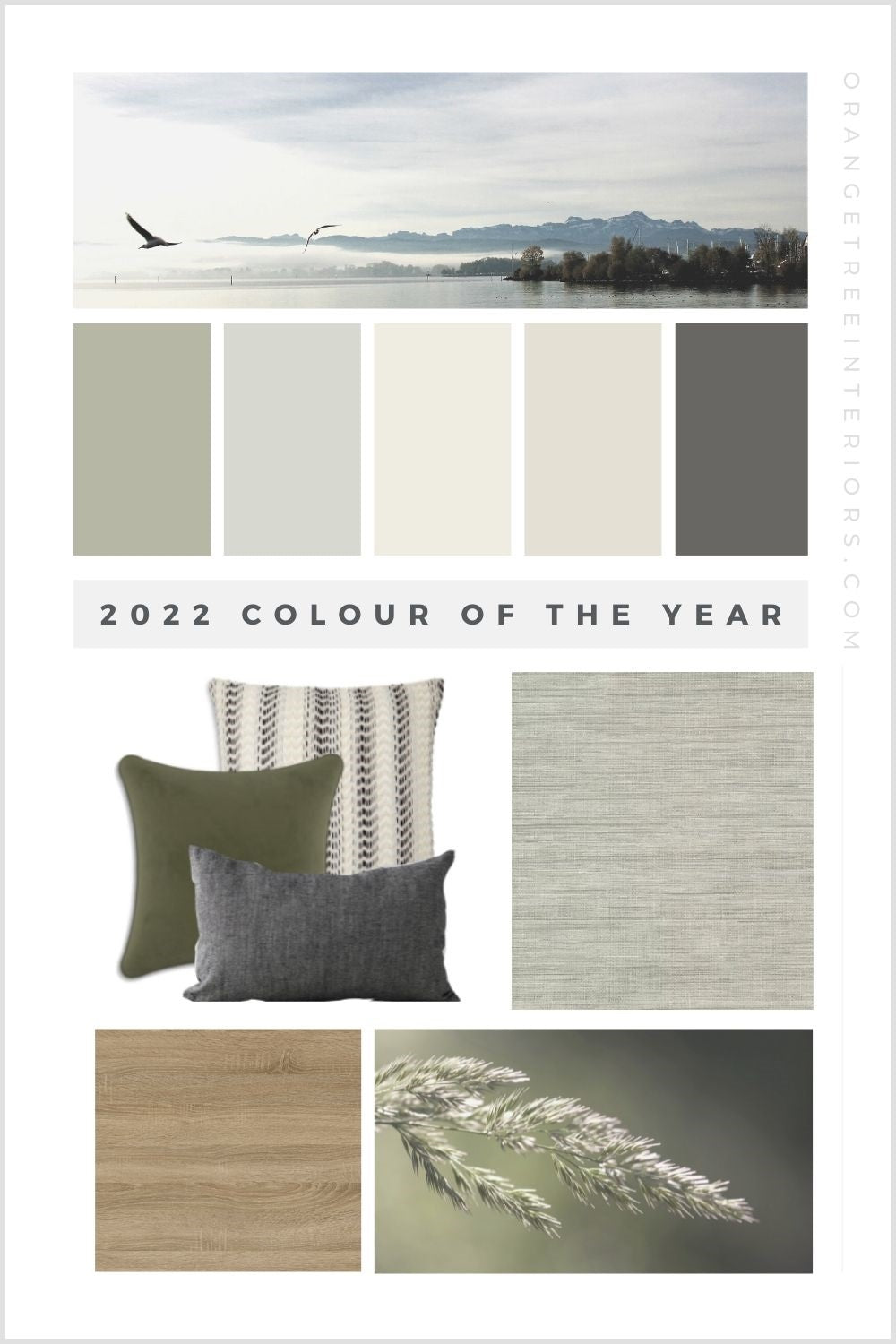 Colour of the Year 2022 Benjamin Moore Paint Scheme