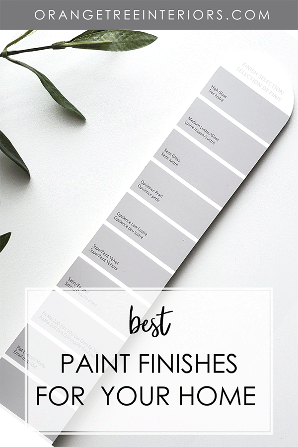 Best Paint Finishes for Your Home 2020