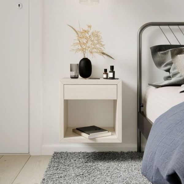 floating nightstand