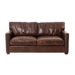 Brown Leather Sofa