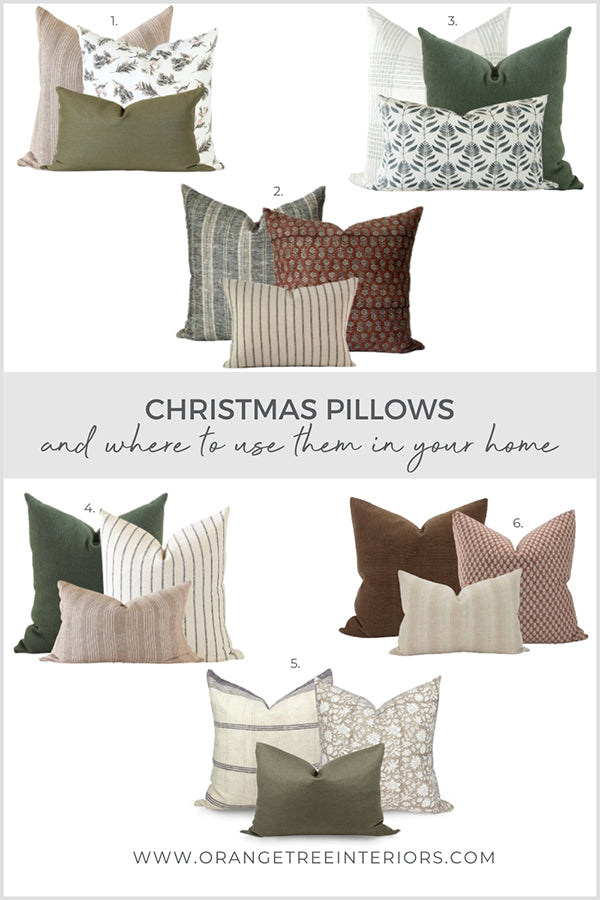 Christmas Pillows 2022