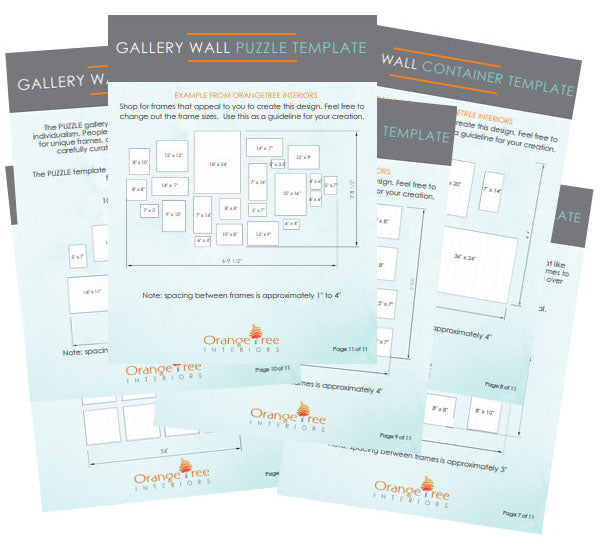 Free Gallery Wall Templates