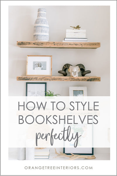 How to Style Bookshelves and Builtins