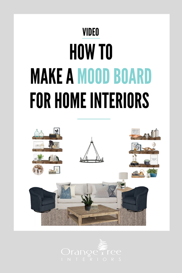 How to make a mood board for home interiors