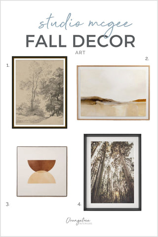 fall art from studio mcgee 