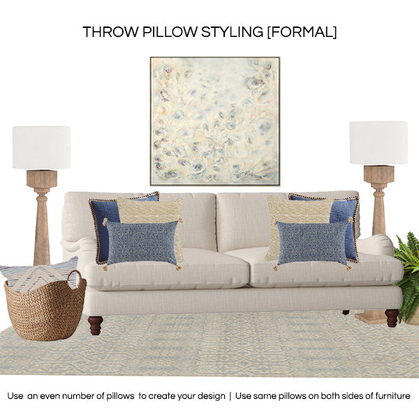 Throw pillow styling 2019 - FORMAL