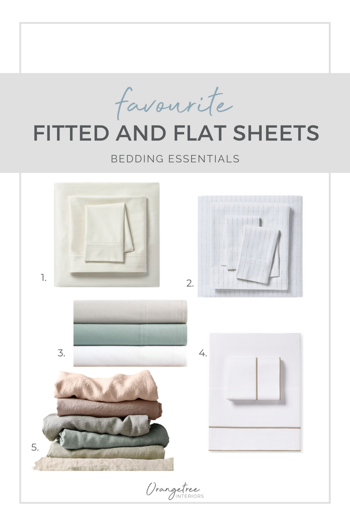 Sheet sets for making a bed