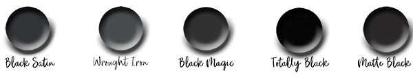 best black paint colours