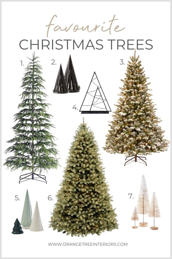 favourite christmas trees for 2021