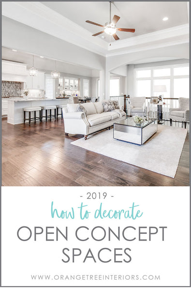 how to decorate open concept spaces 2019
