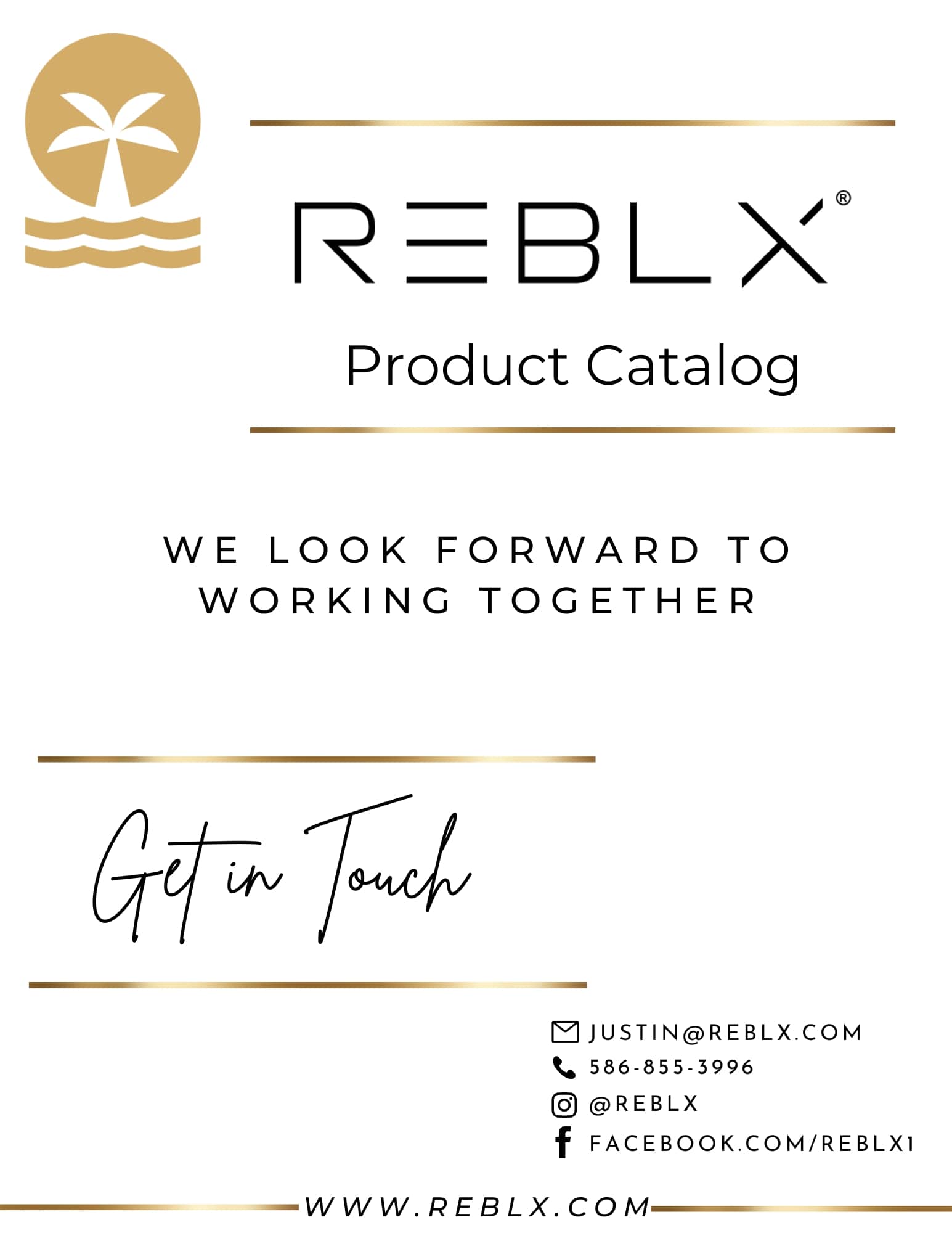 REBLX Product Catalog