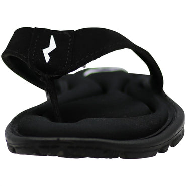 Norty memory foam flip flops top