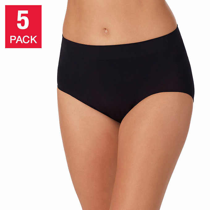 Women's Seamless Brief, 5-pack, CUW-H