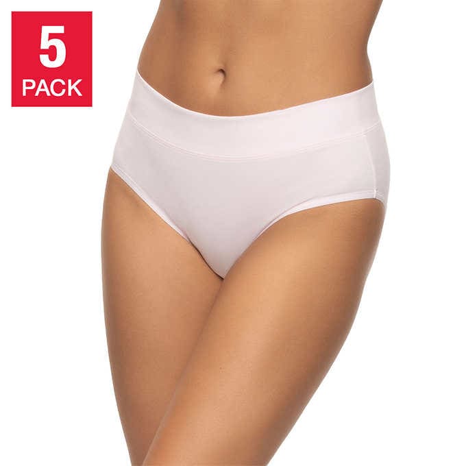 Felina Women's 8 Pack Hi-Cut Cotton Modal Full Coverage Underwear, Medium -  Helia Beer Co