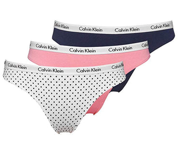 Calvin Klein Women's Carousel Bikini Panty - Large (3 Pack)