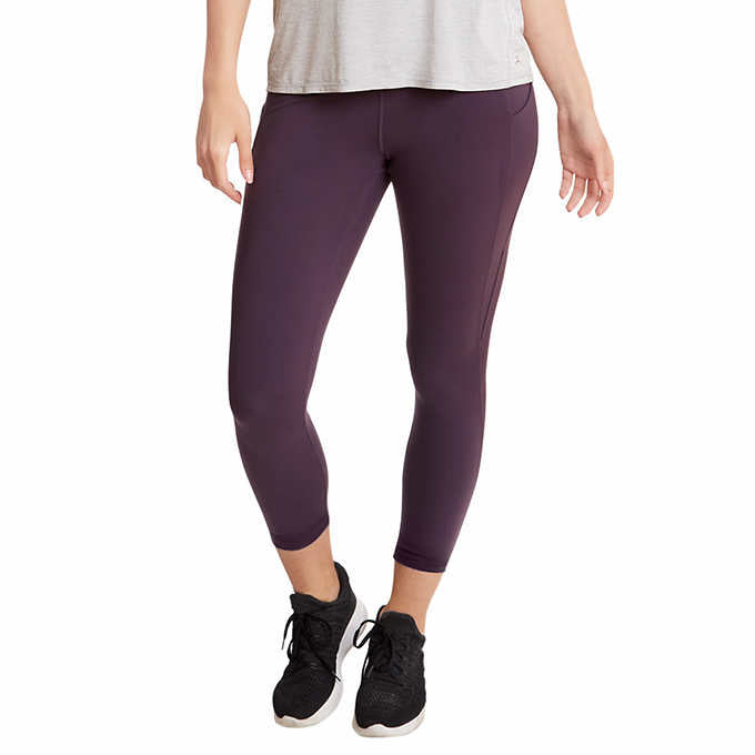 Mondetta Brushed Jacquard Legging Black Medium High Rise Stretch