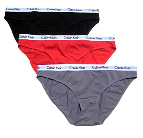 calvin klein ladies briefs 3 pack