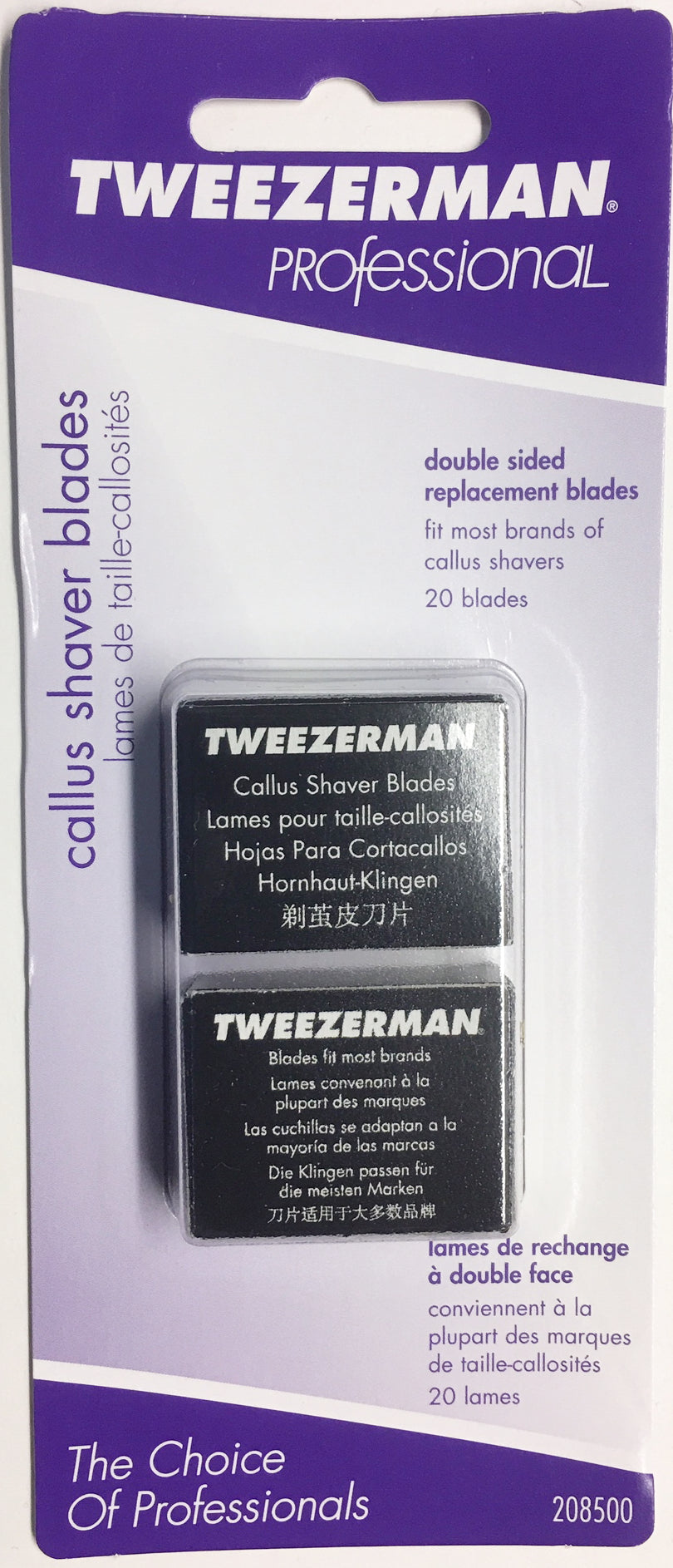 Tweezerman Callus Shaver Blades Pack